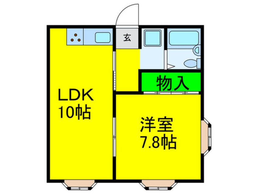 間取図 池田マンション