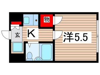 間取図 プレステージ石橋