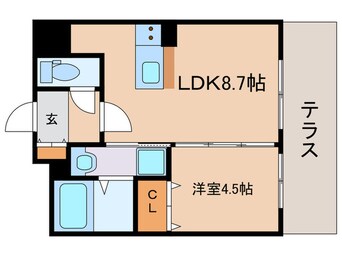 間取図 ベラジオ西陣聚楽Ⅱ(105)