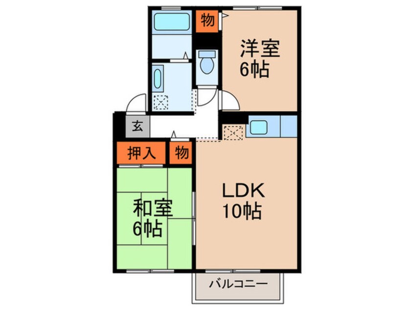 間取図 オ－ク東須磨