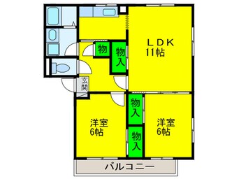 間取図 シャンベ－ル