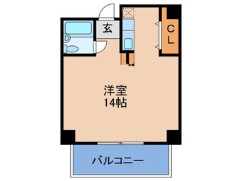 間取図 ｳｪ-ﾌﾞｲﾝ中津