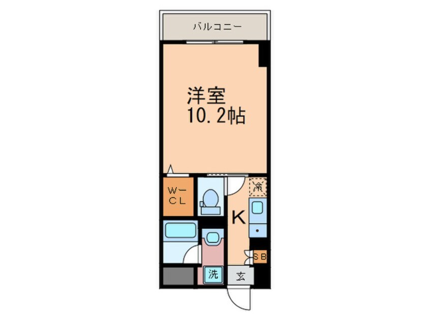 間取図 カノン雁金