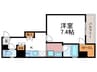 仮)ベラジオ雅び京都西京極(501) 1Kの間取り