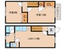 ひまわりⅡ 2LDKの間取り