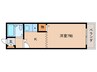 センチュリ－ショウエイⅡ 1Kの間取り