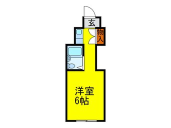 間取図 吉田ｱﾊﾞﾝｷﾞｬﾙﾄﾞ