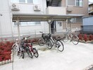 駐輪場 フローリッシュガーデン青地