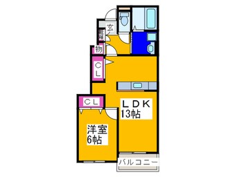 間取図 プリムヴェール