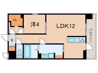 間取図 DITADecoller海岸通
