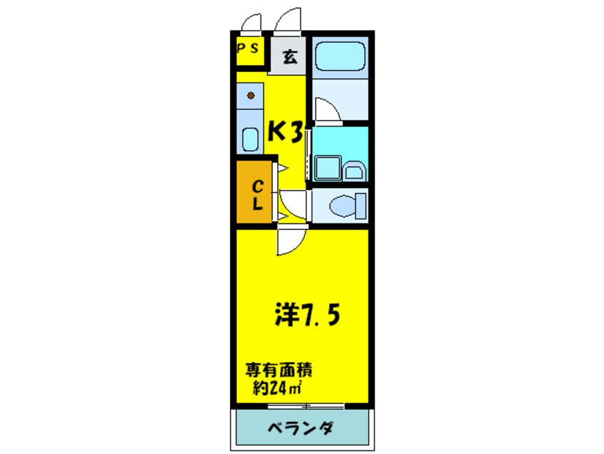 間取図 パストラル桜井