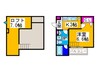 ケイティハイツ４ 1Kの間取り