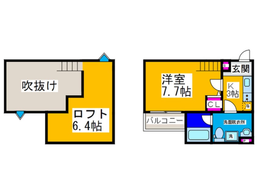 間取図 ケイティハイツ４