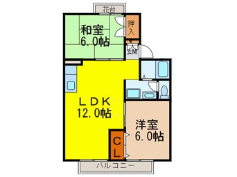 間取図 レクシア熊野町