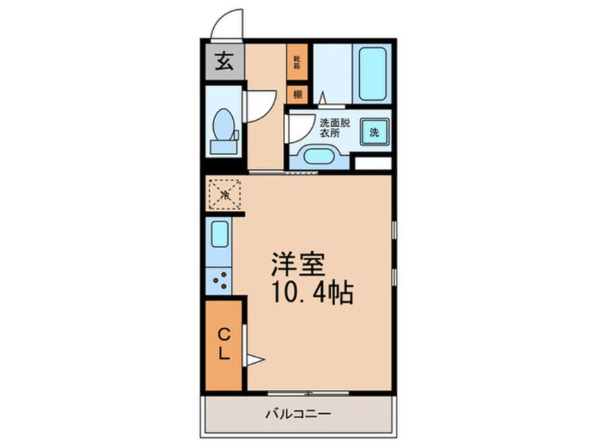 間取図 プライムコート