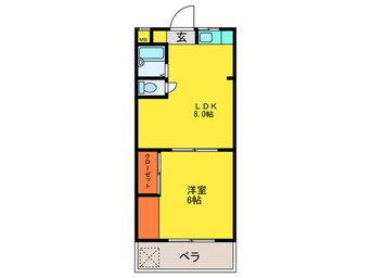 間取図 オリエント鴻池