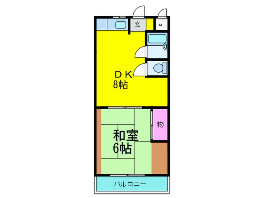 間取図 オリエント鴻池