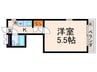 ピーノ清水ろくはら 1Kの間取り