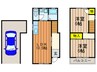 MAYUMIハウス338号館高野道 2LDKの間取り