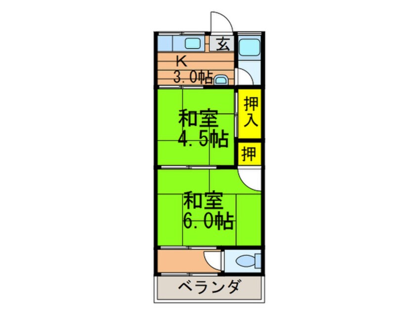 間取図 吉村ハイツ