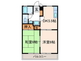 間取図 アム－ルＫＯＨＢＥ