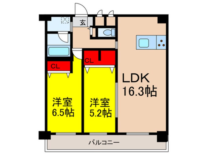 間取図 小西マンション