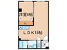 ＭＡＨＯＲＯＢＡ　ＢＬＤ 1LDKの間取り