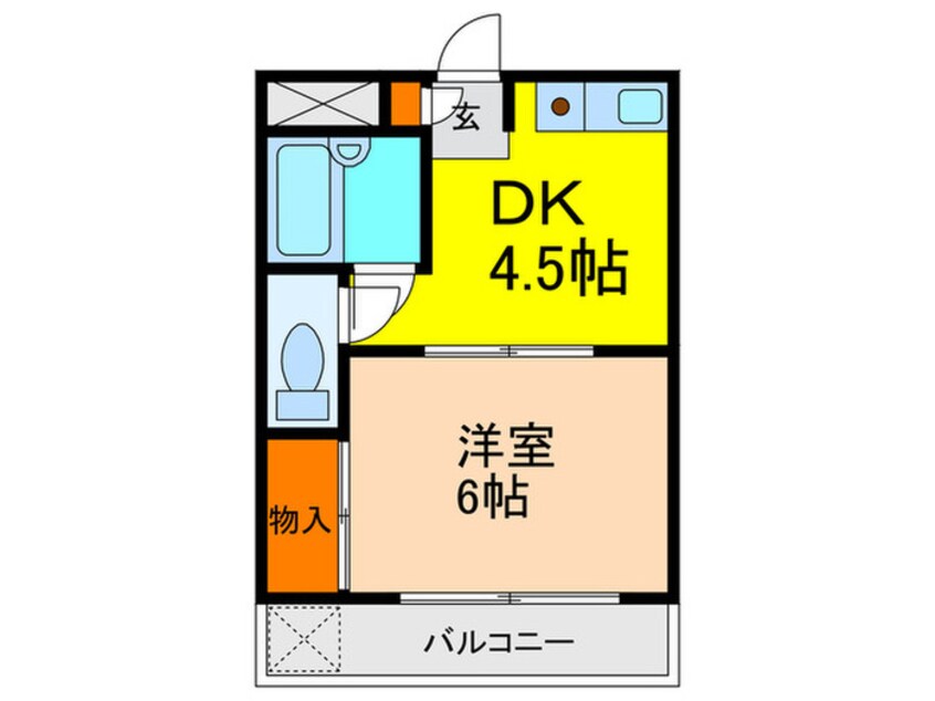 間取図 服部マンション