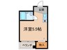 リ－ベンハイム淀 1Rの間取り