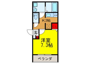 間取図 リトレ徳庵