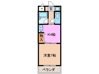 間取図 アーバン鳥飼