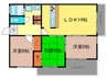 瀬田グランドハイツ 3LDKの間取り