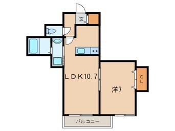 間取図 ラビエ岡本