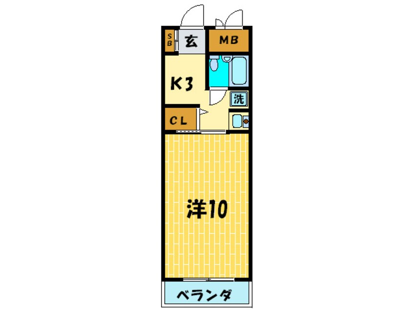 間取図 パールスクェア