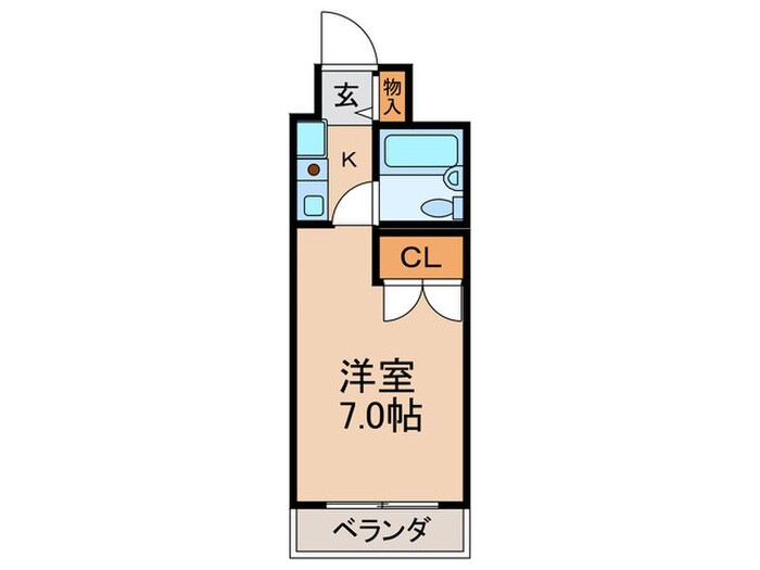 間取り図 フロ－ライト関大前