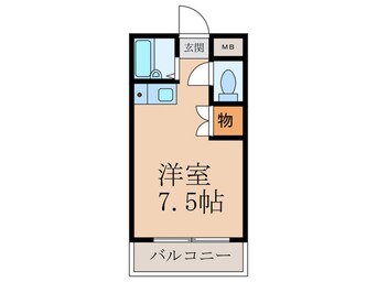 間取図 ＳＥＡウエストコート