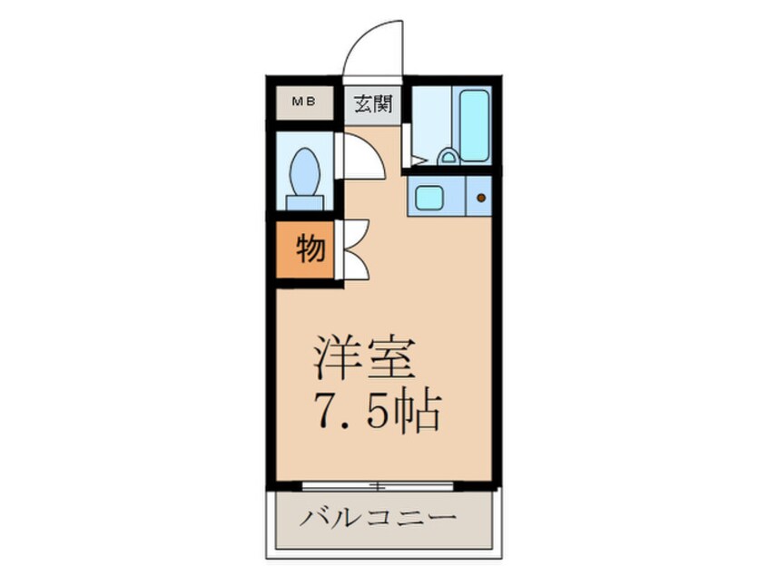 間取図 ＳＥＡウエストコート