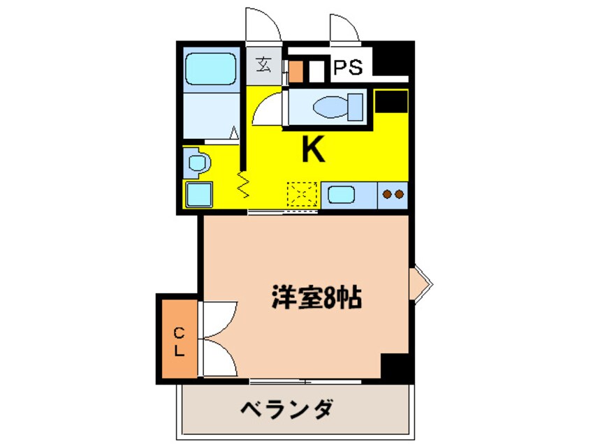 間取図 エムス金剛Ⅱ