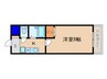 WAVE-K２ 1Kの間取り