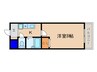 WAVE-K２ 1Kの間取り