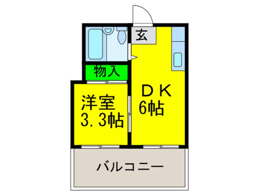 間取図 上田ビル