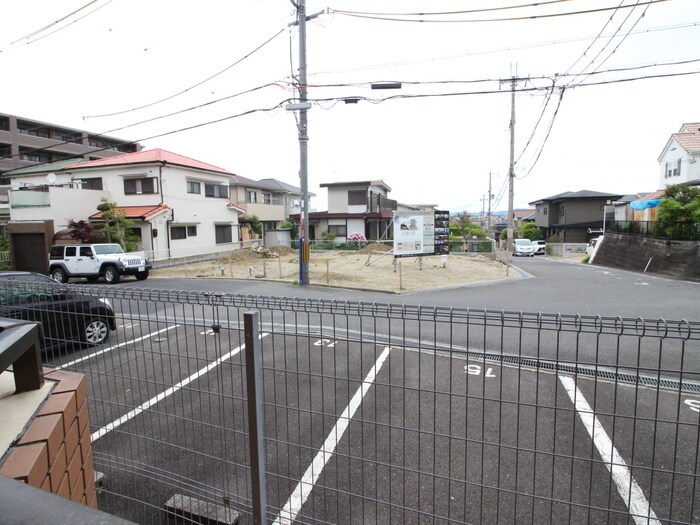 室内からの展望 パークヒル高塚