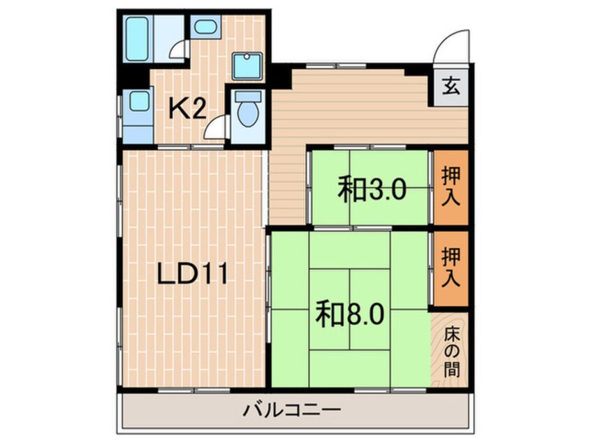 間取図 日東マンション