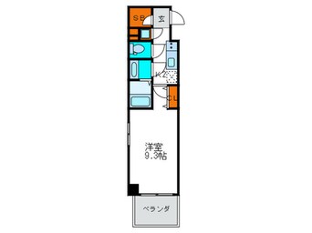 間取図 La Douceur心斎橋