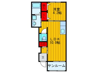 間取図 グラ－ス・メゾン