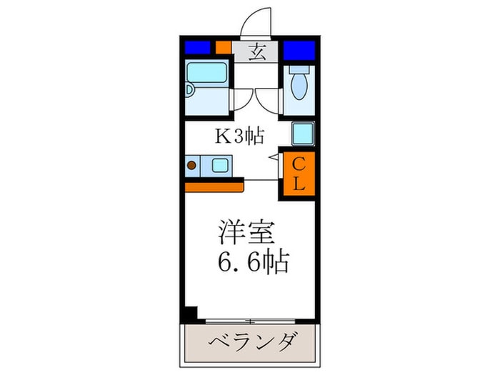 間取り図 コンフォール辻本