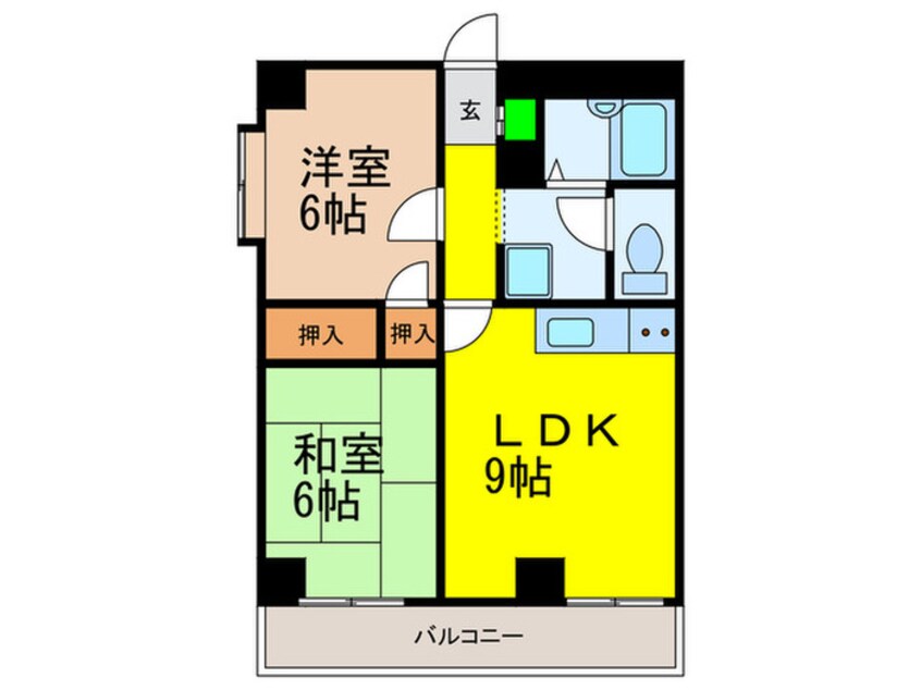 間取図 シャトレー小松里