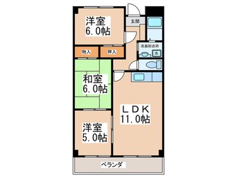 間取図 エテルノ２１