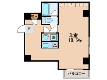 間取図 GARRET南堀江