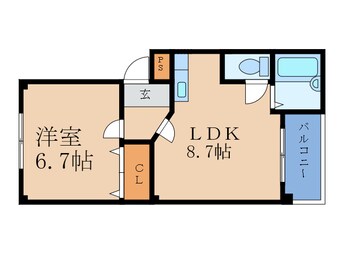 間取図 サンエイト福島